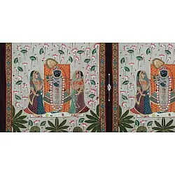 Pichwai Painting ~ Murlidhar { 3 X 5 Feet }